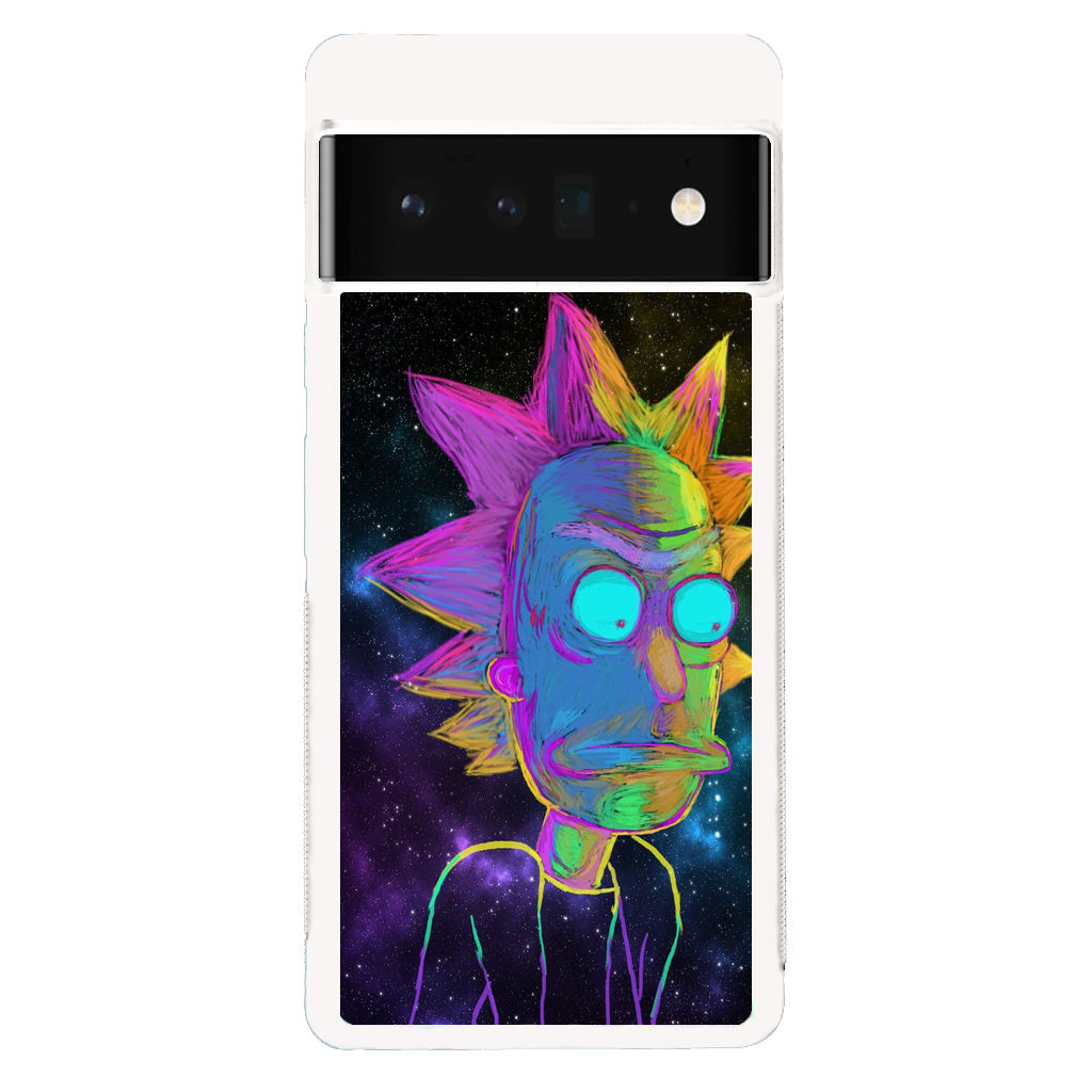 Rick Colorful Crayon Space Google Pixel 6 Pro Case