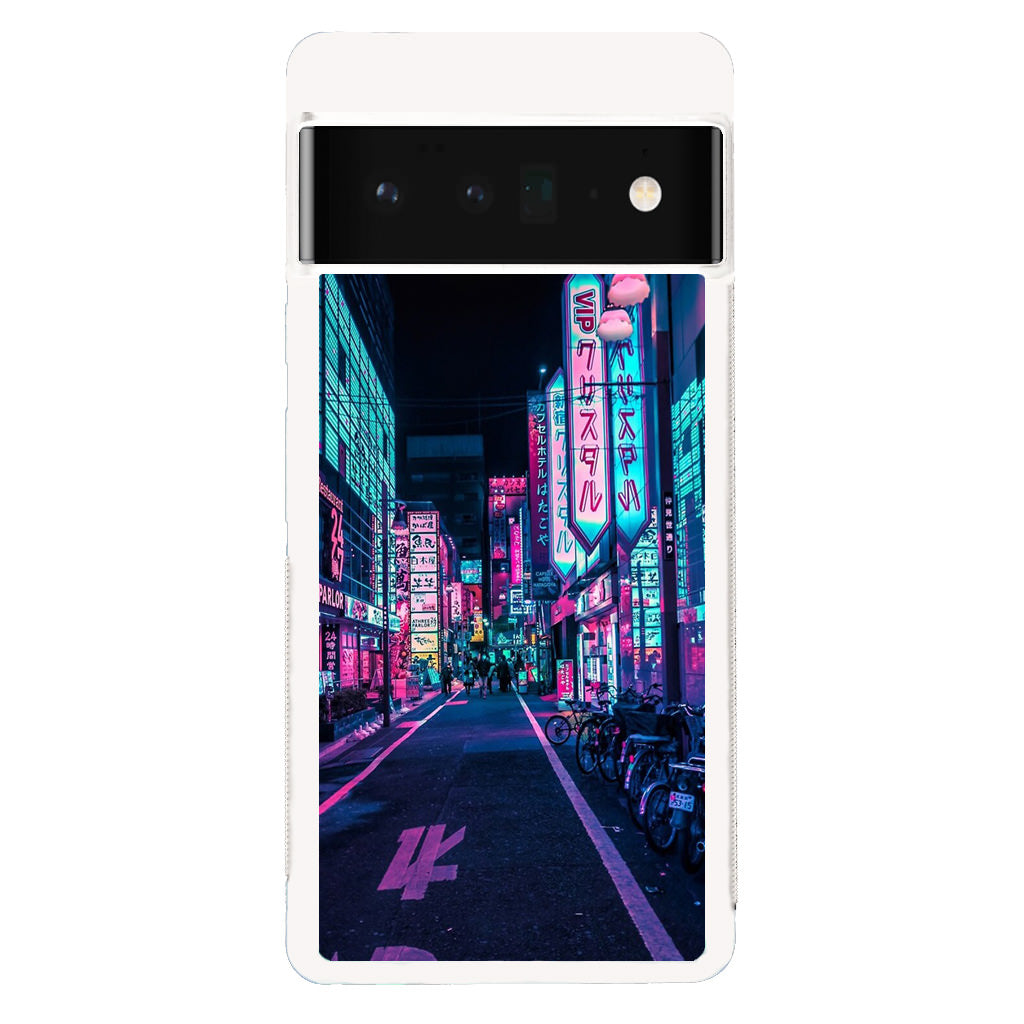 Tokyo Street Wonderful Neon Google Pixel 6 Pro Case