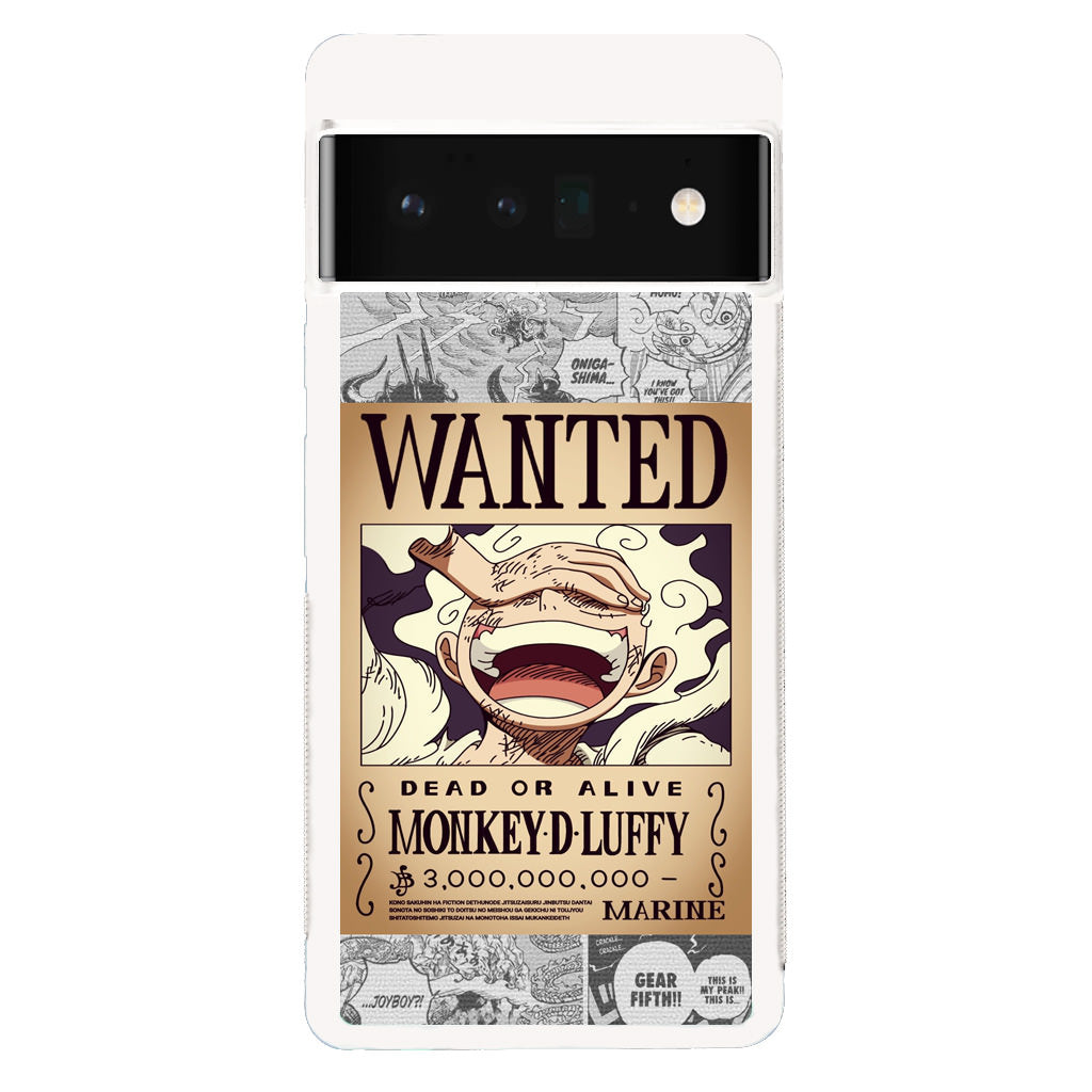 Gear 5 Wanted Poster Google Pixel 6 Pro Case