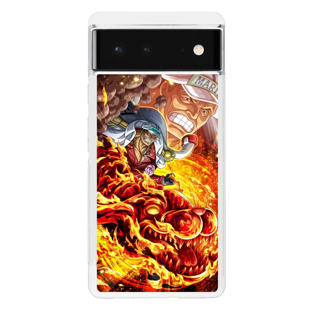 Admiral Akainu Google Pixel 6 Case