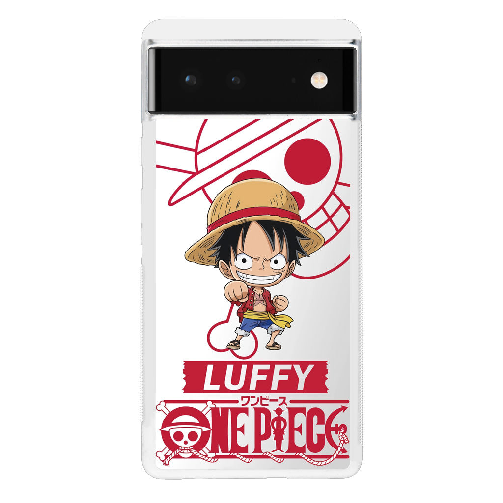 Chibi Luffy Google Pixel 6 Case