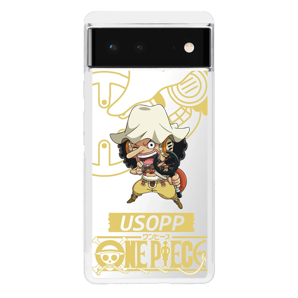 Chibi Usopp Google Pixel 6 Case