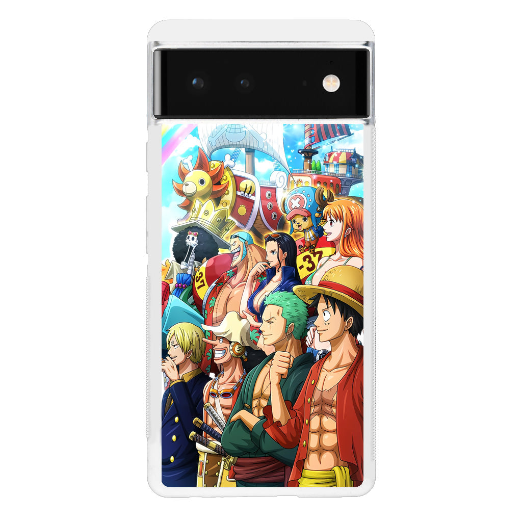 Crew of Mugiwara Pirate Google Pixel 6 Case