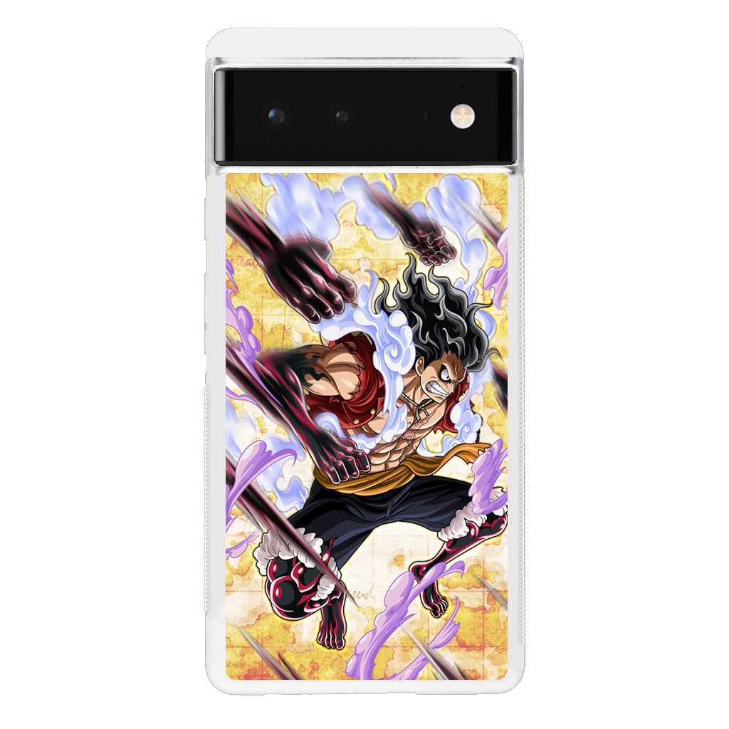 Luffy Gomu Gomu No Black Mamba Google Pixel 6 Case