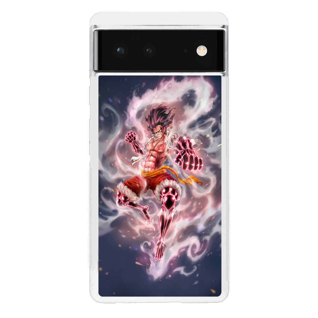 Luffy Snake Man Aura Google Pixel 6 Case