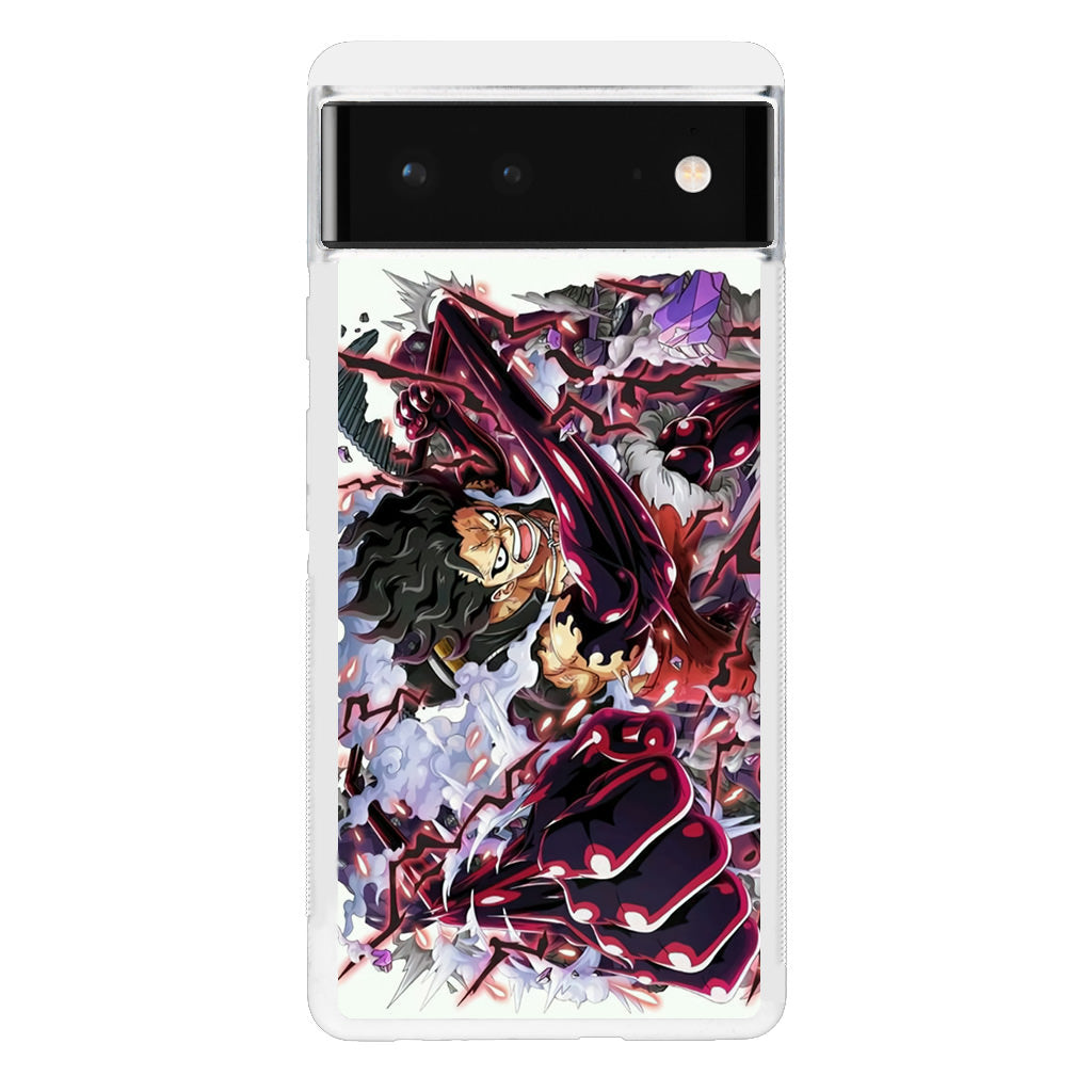 Luffy Snakeman Jet Culverin Google Pixel 6 Case