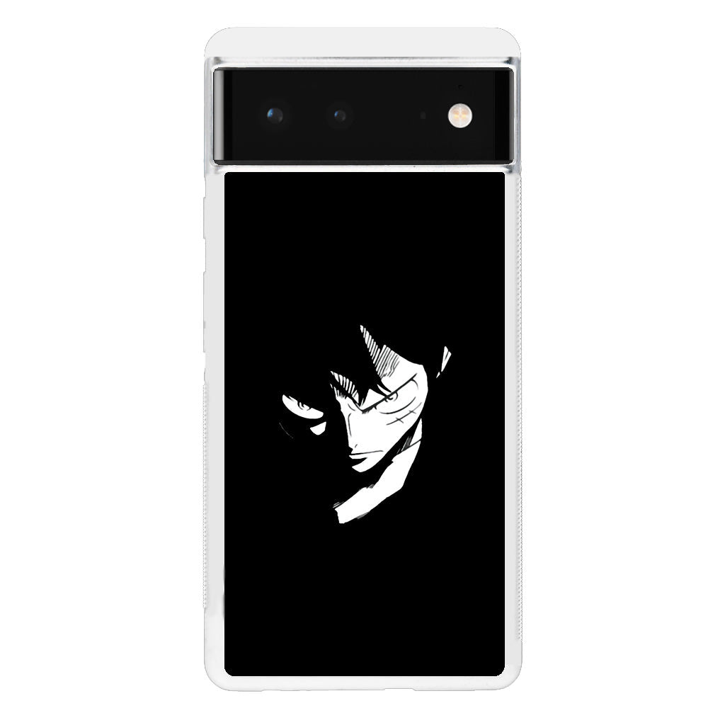 Monkey D Luffy Silhouette Google Pixel 6 Case