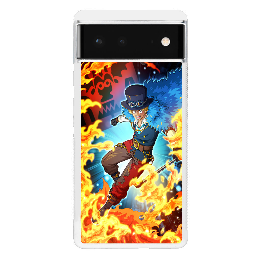 Sabo Fire Fruit Power Google Pixel 6 Case