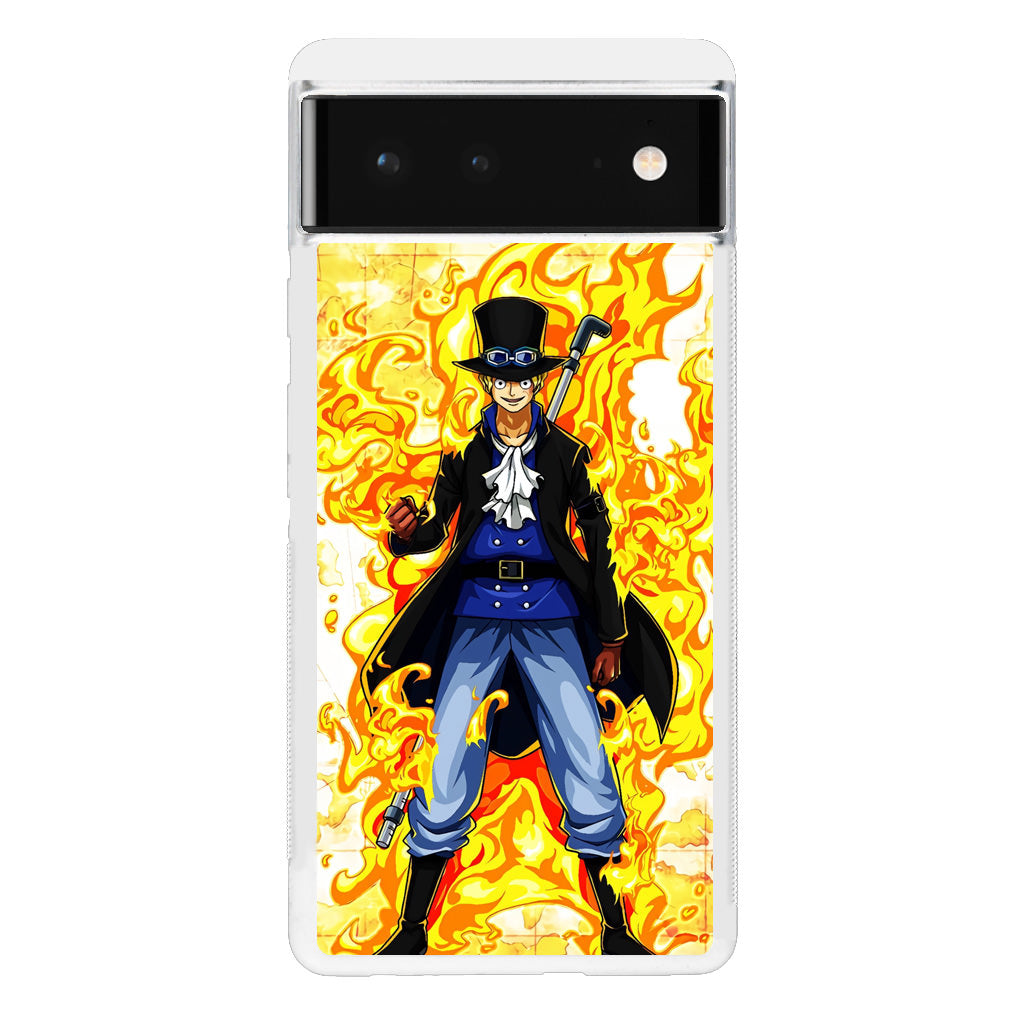 Sabo Mera Mera No Mi Google Pixel 6 Case