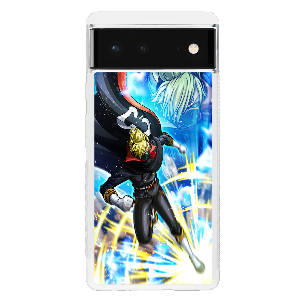 Sanji In Stealth Black Suit Google Pixel 6 Case