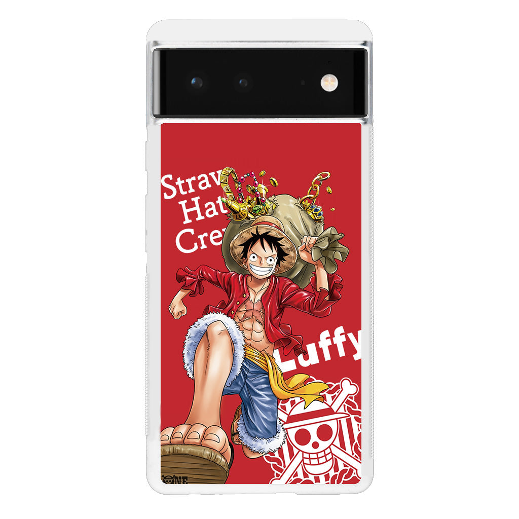 Straw Hat Monkey D Luffy Google Pixel 6 Case