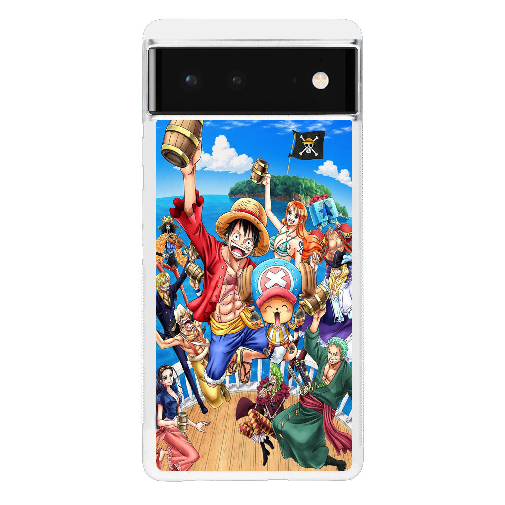 Straw Hat Pirates And Allies Google Pixel 6 Case