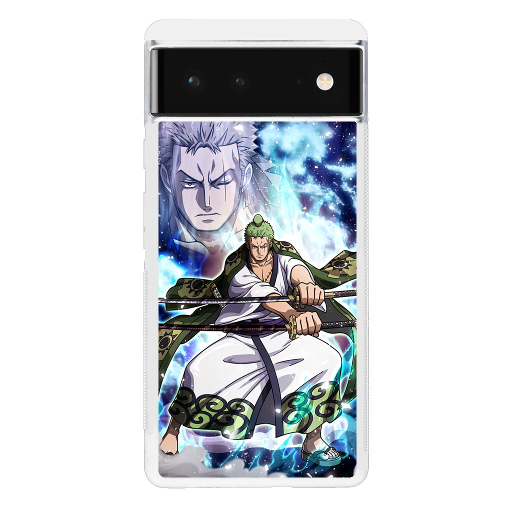 Zoro Two-Sword Style Arc Wano Google Pixel 6 Case