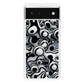 Abstract Art Black White Google Pixel 6 Case