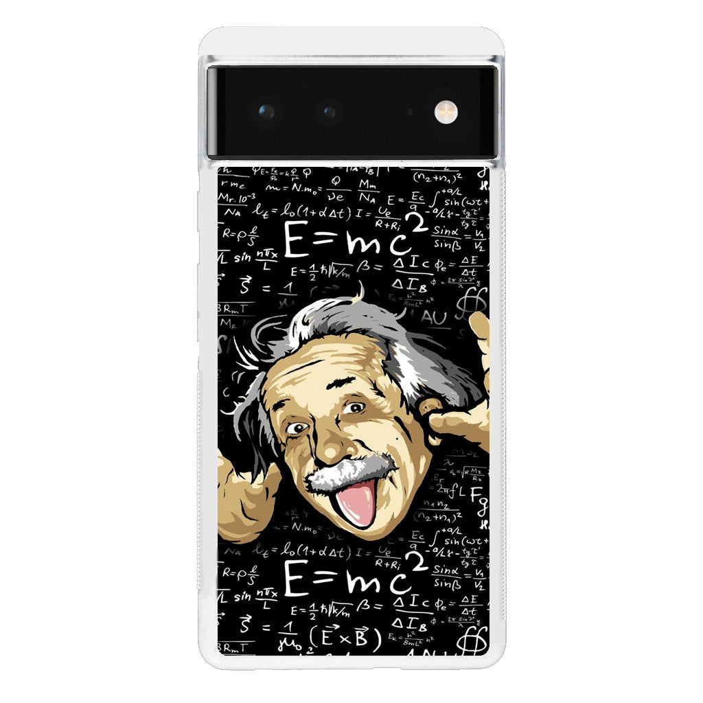 Albert Einstein's Formula Google Pixel 6 Case