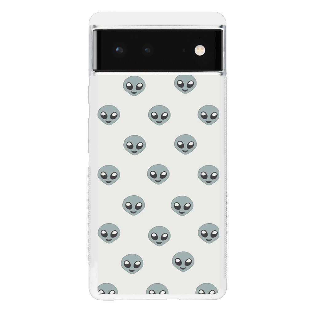 Aliens Pattern Google Pixel 6 Case