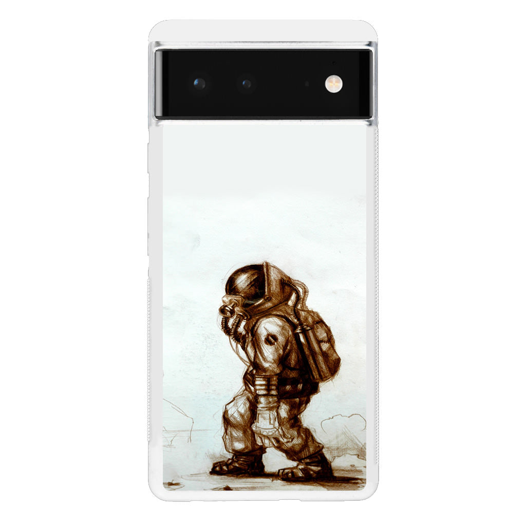 Astronaut Heavy Walk Google Pixel 6 Case