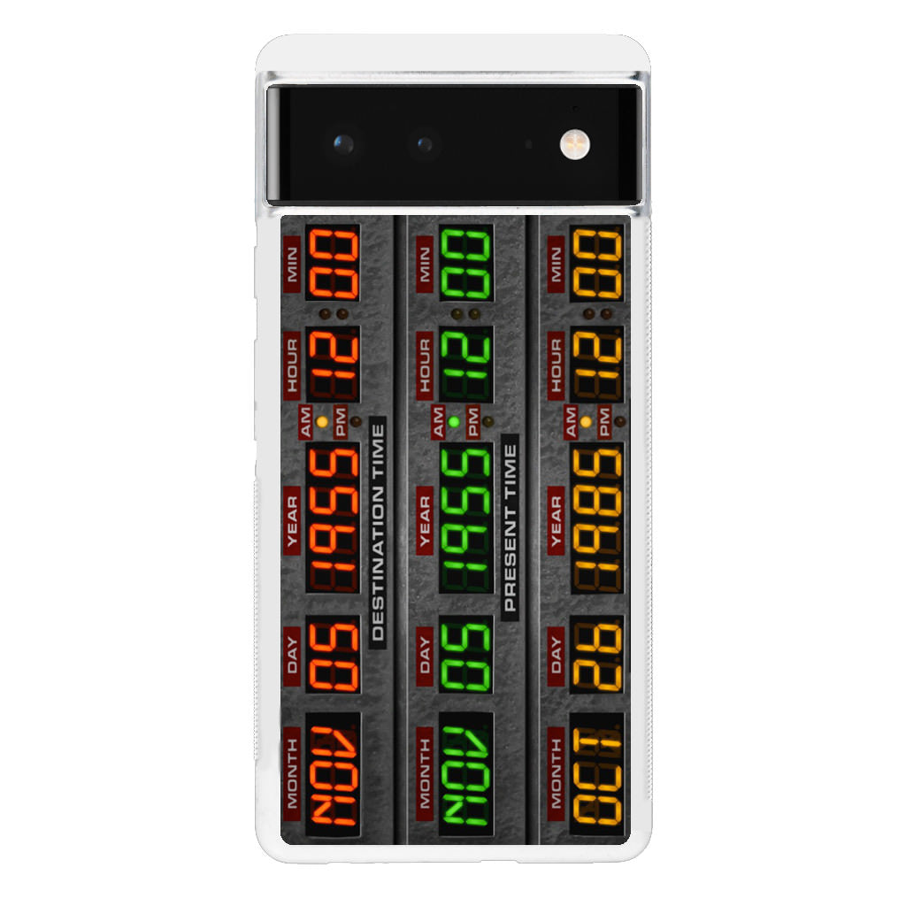Back To The Future Time Circuits Google Pixel 6 Case