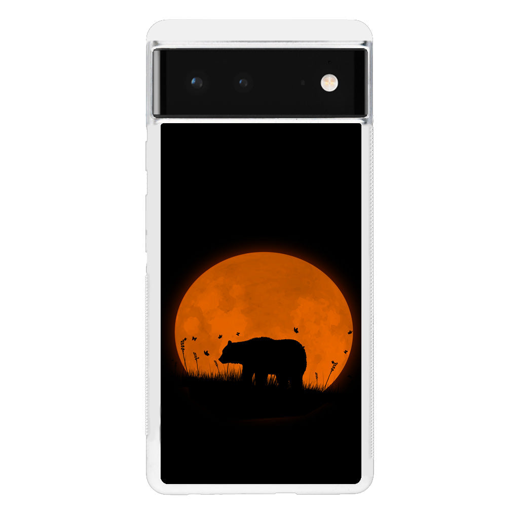 Bear Silhouette Google Pixel 6 Case