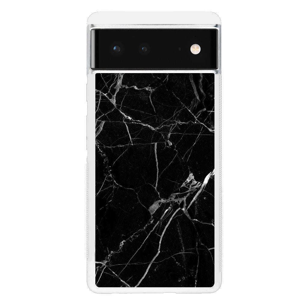 Black Marble Google Pixel 6 Case