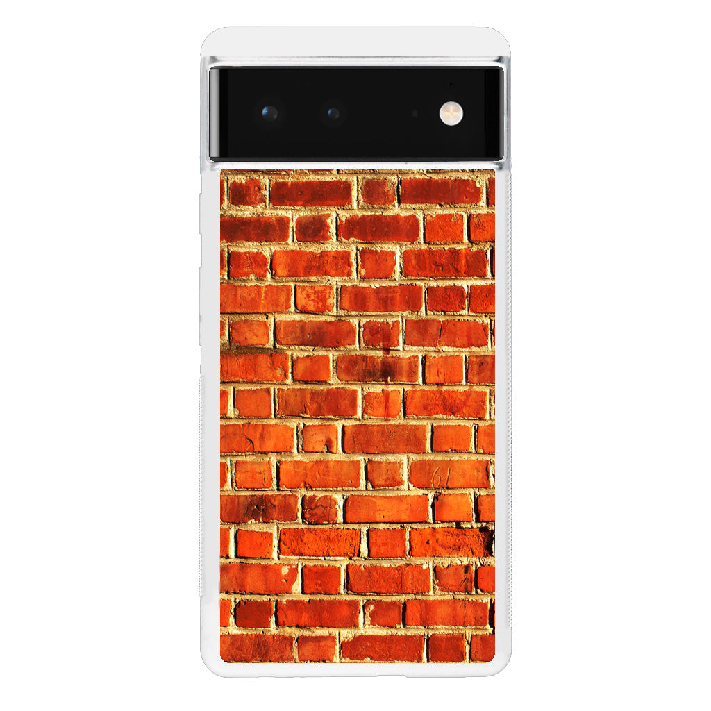 Brick Wall Pattern Google Pixel 6 Case