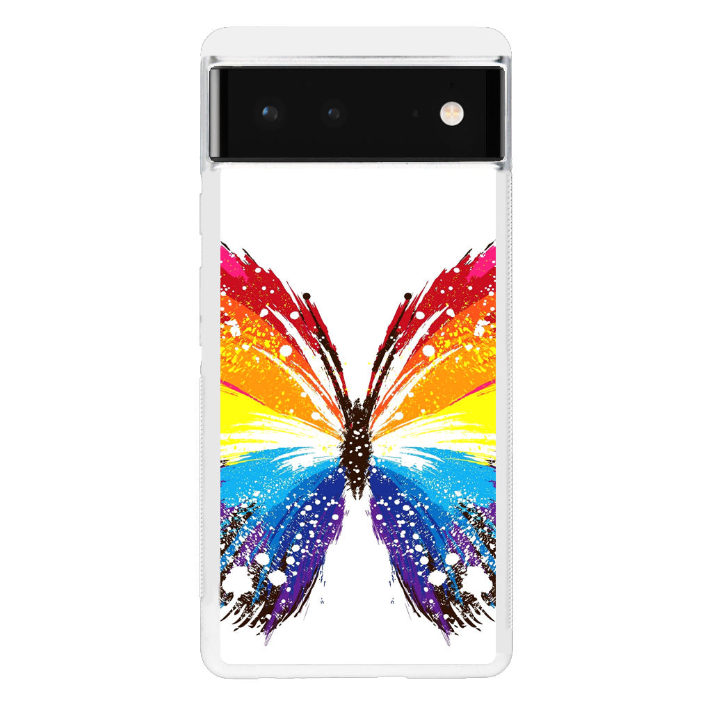 Butterfly Abstract Colorful Google Pixel 6 Case