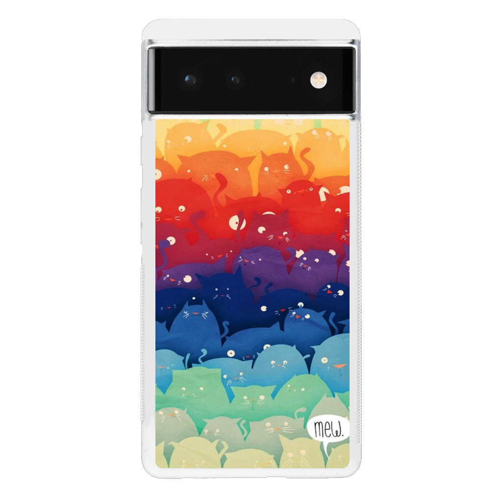 Cats Everywhere Google Pixel 6 Case