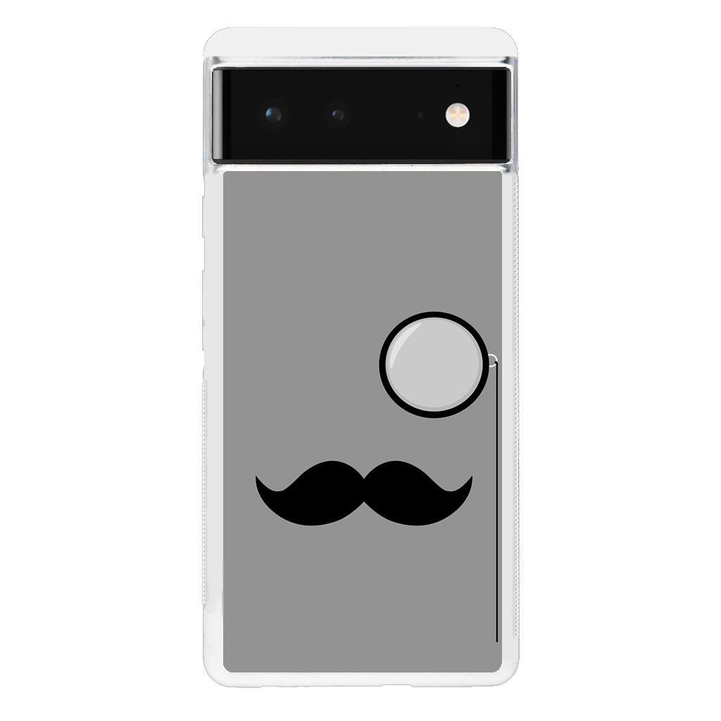 Classy Mustache Google Pixel 6 Case