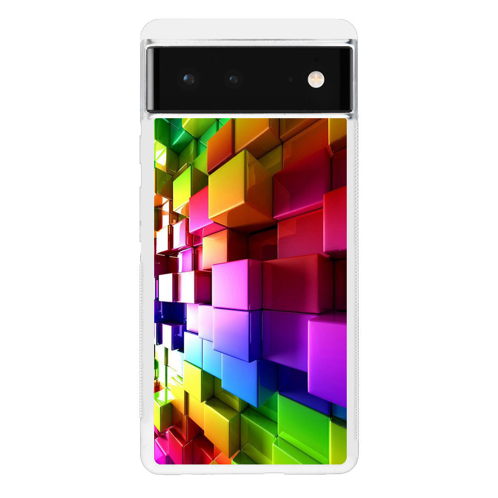 Colorful Cubes Google Pixel 6 Case