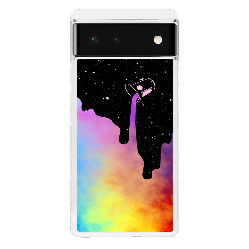 Coloring Galaxy Google Pixel 6 Case