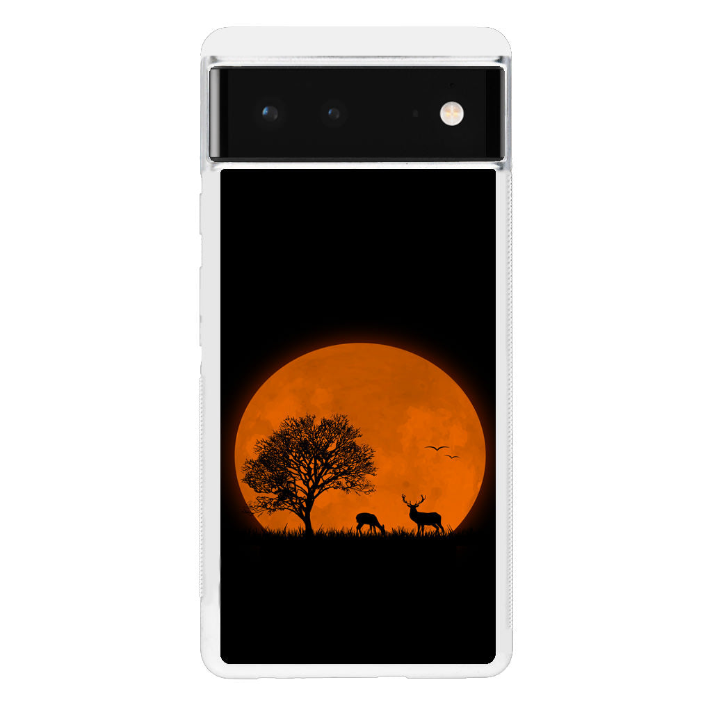 Deer Silhouette Google Pixel 6 Case