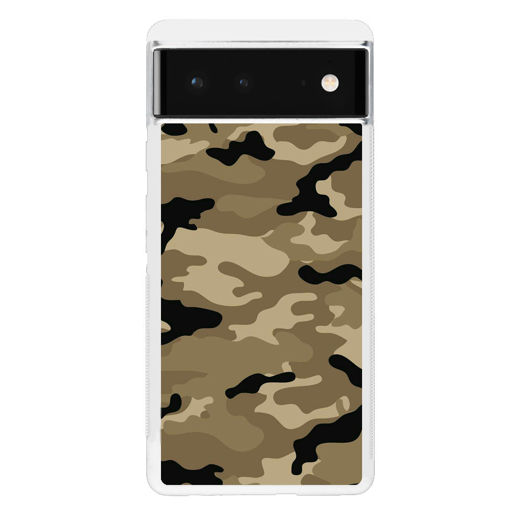 Desert Military Camo Google Pixel 6 Case