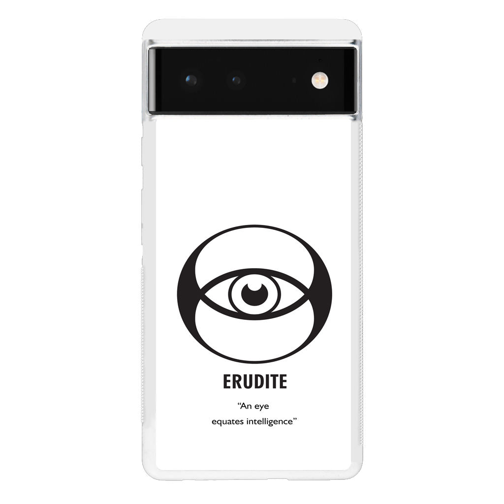 Erudite Divergent Faction Google Pixel 6 Case