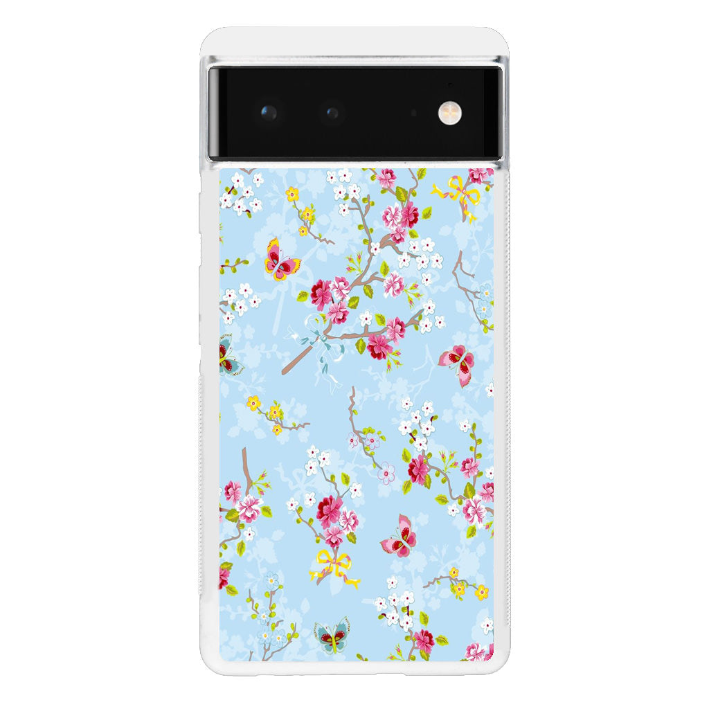 Floral Summer Wind Google Pixel 6 Case