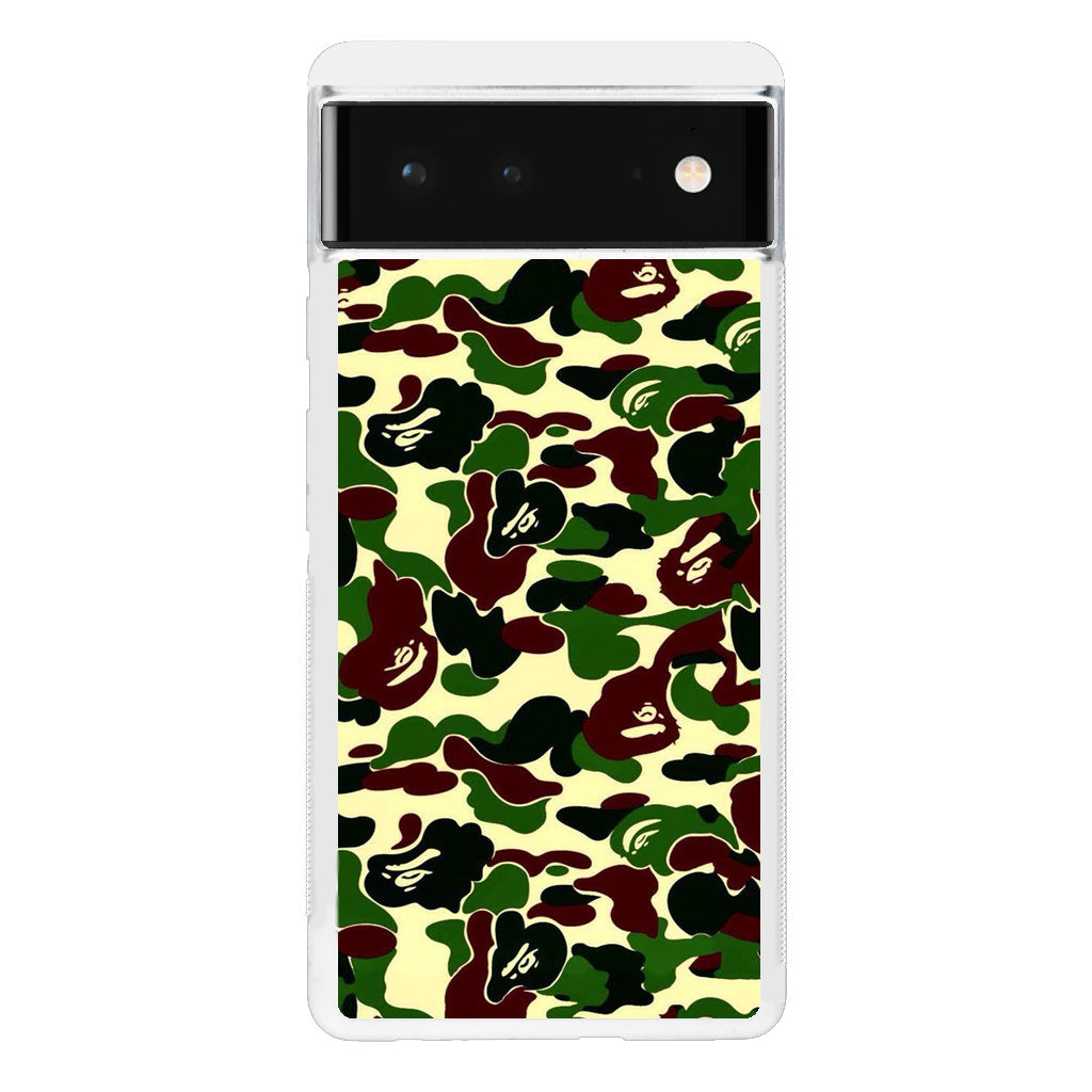 Forest Army Camo Google Pixel 6 Case