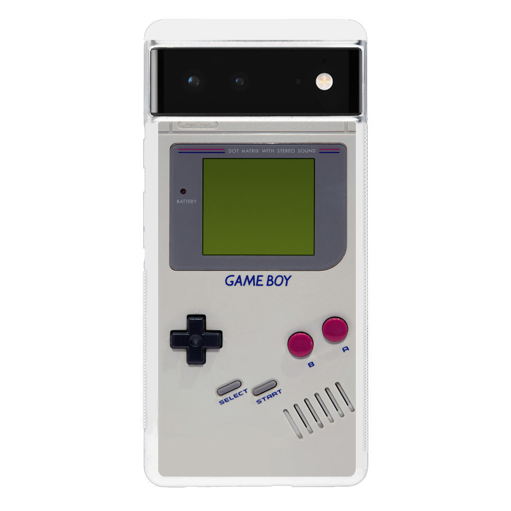 Game Boy Grey Model Google Pixel 6 Case