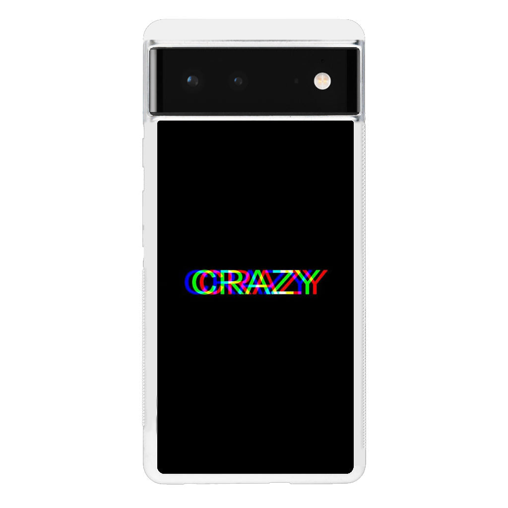 Glitch Crazy Google Pixel 6 Case