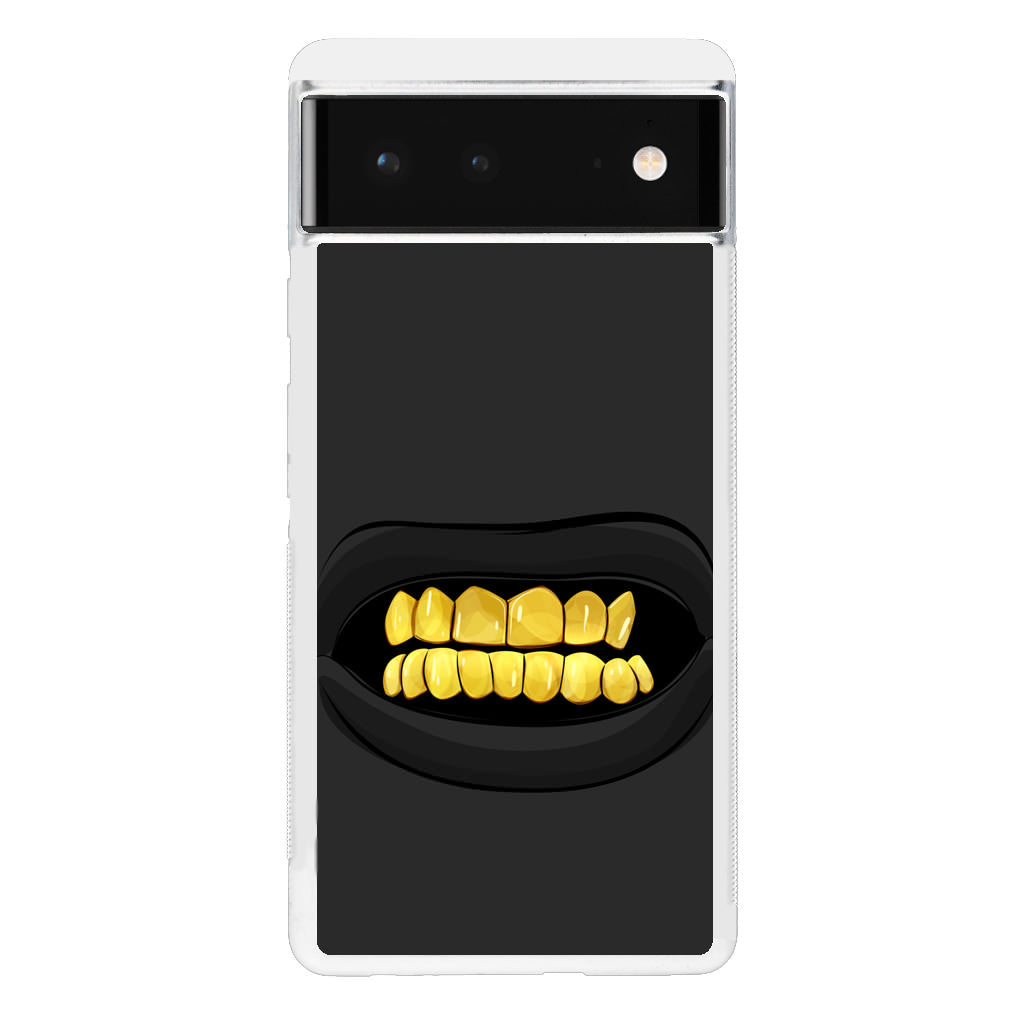 Gold Grillz Google Pixel 6 Case