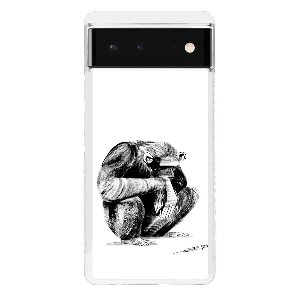 Guinea Chimp Google Pixel 6 Case