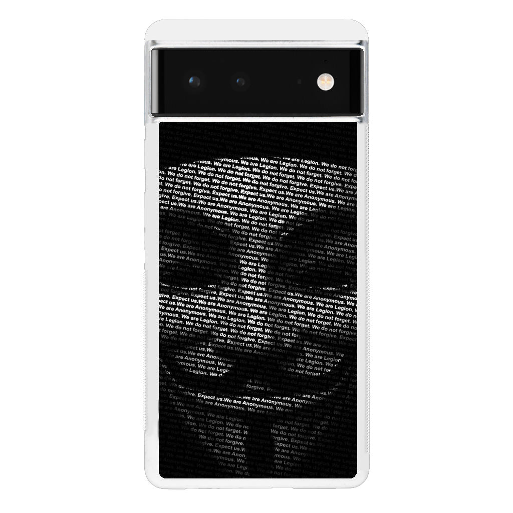 Guy Fawkes Mask Anonymous Google Pixel 6 Case