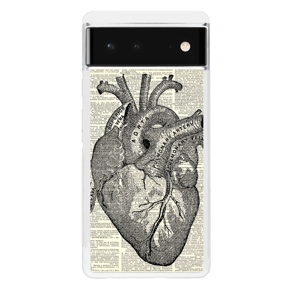 Heart Book Art Google Pixel 6 Case