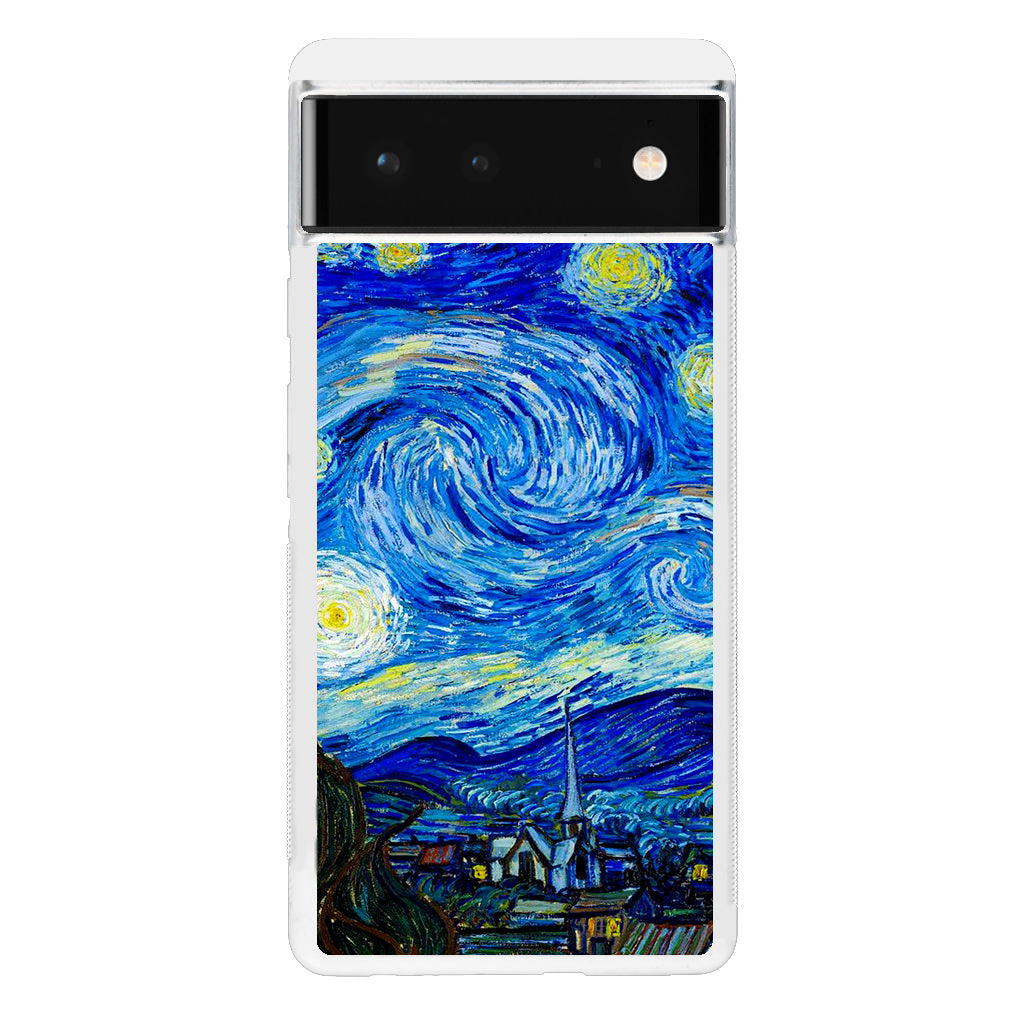 Hogwarts Starry Night Google Pixel 6 Case