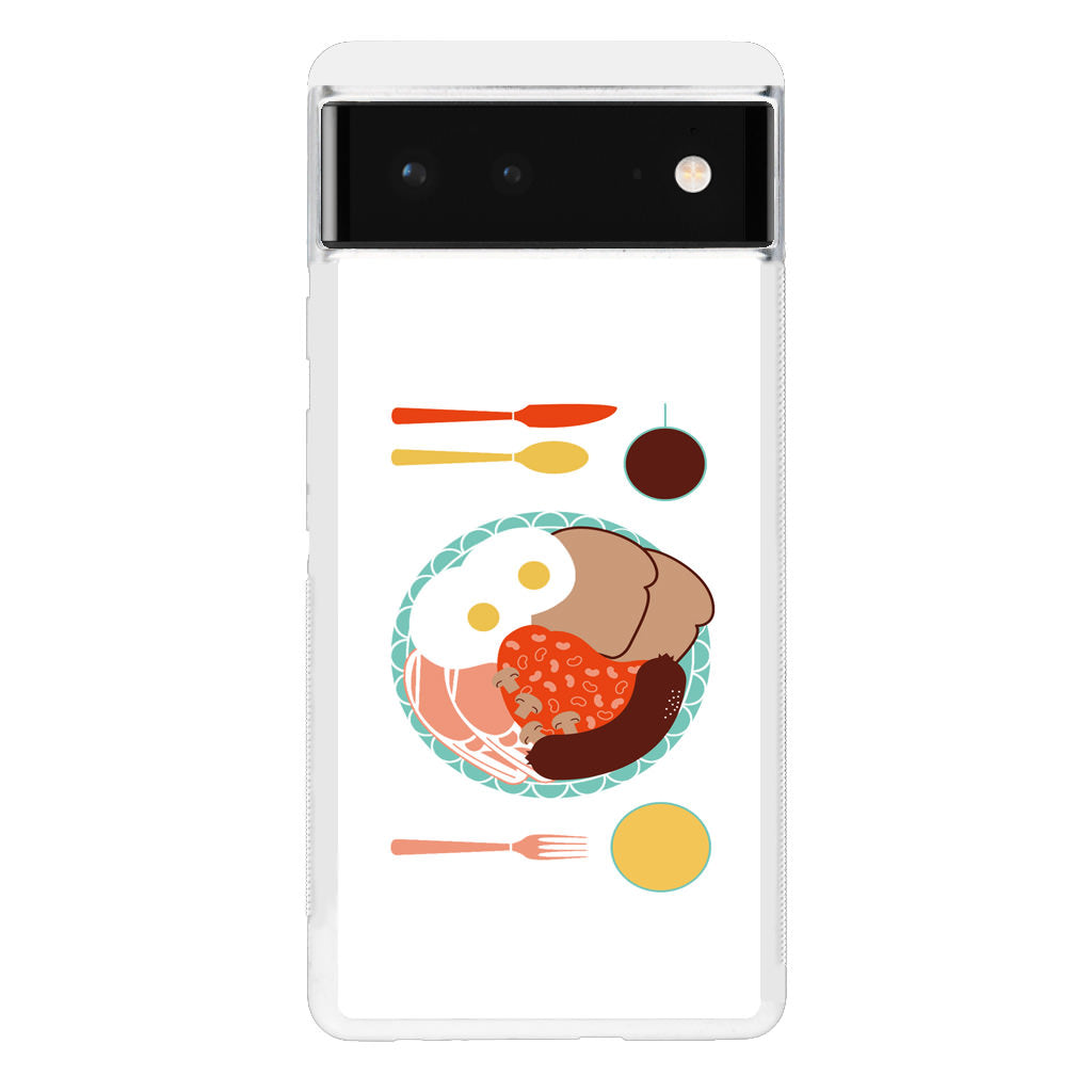 London Breakfast Google Pixel 6 Case