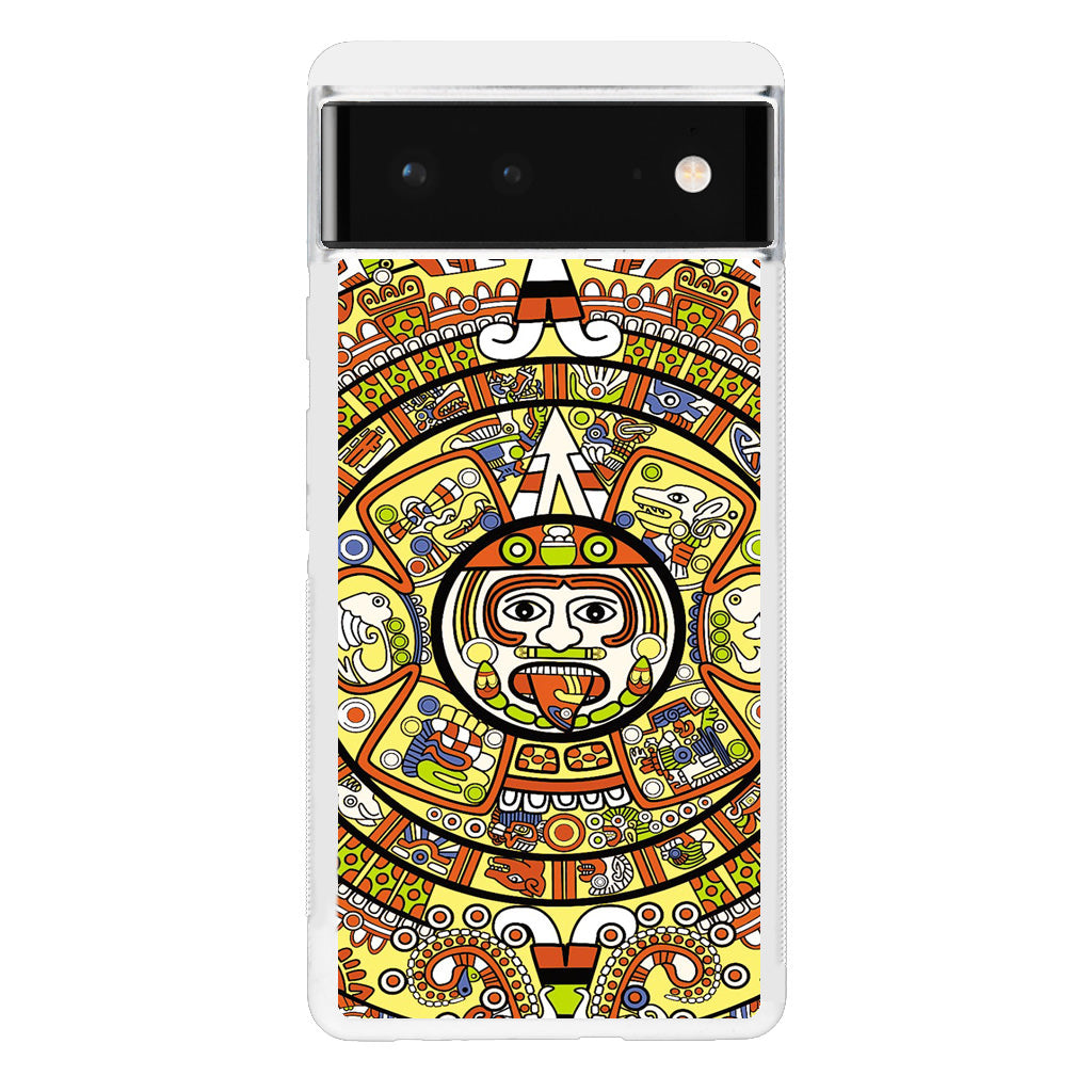 Mayan Calendar Google Pixel 6 Case