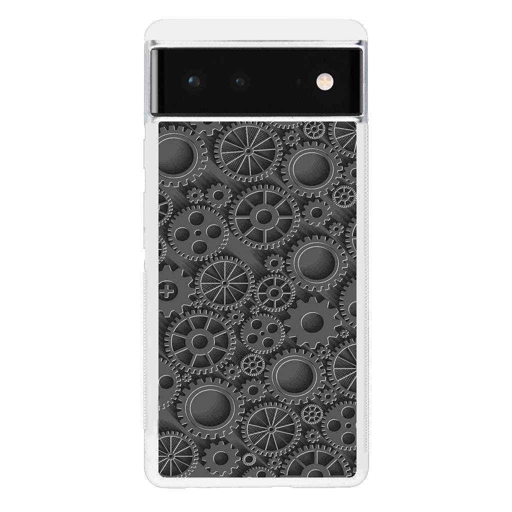 Mechanical Gears Google Pixel 6 Case