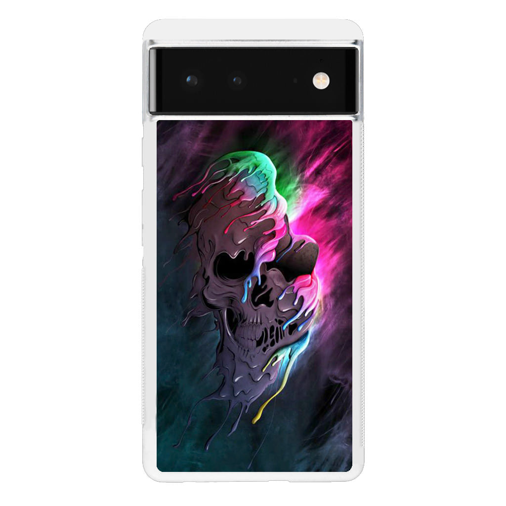 Melted Skull Google Pixel 6 Case