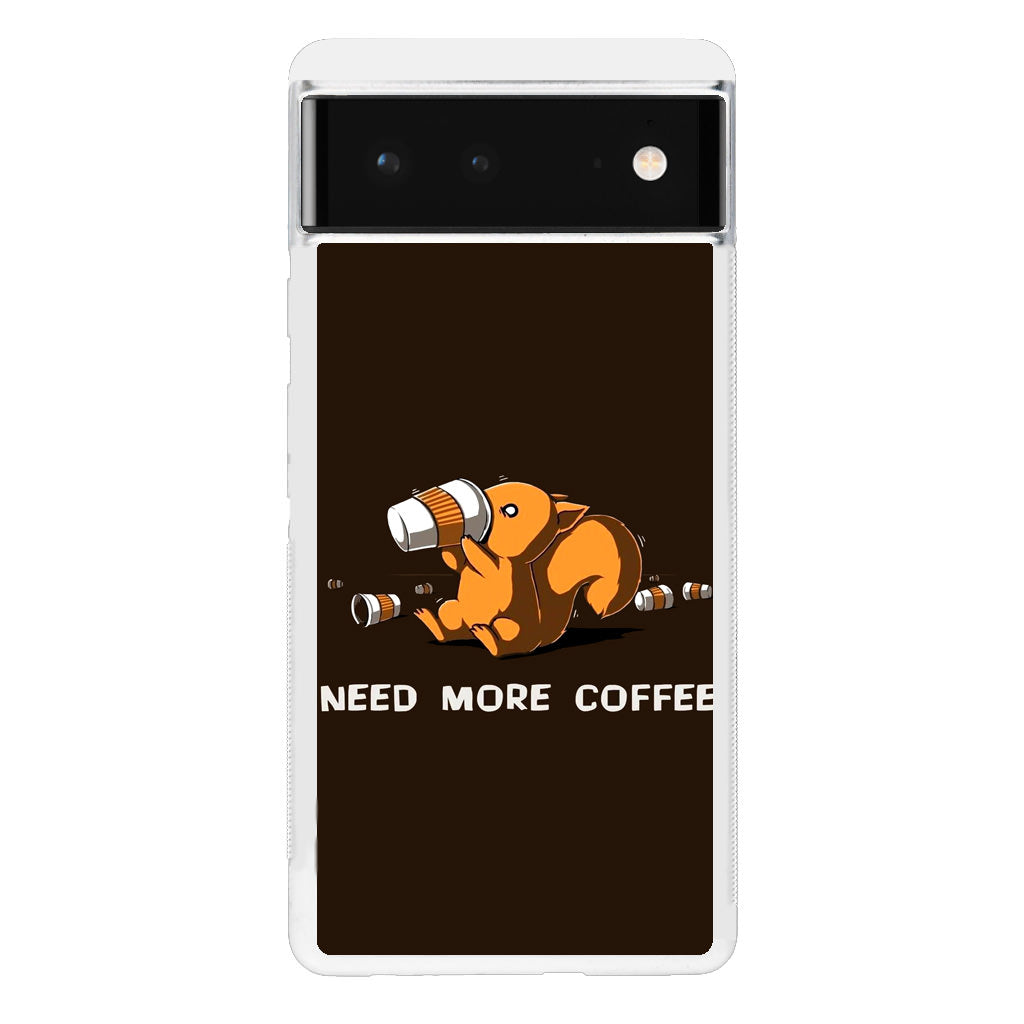 Need More Coffee Programmer Story Google Pixel 6 Case