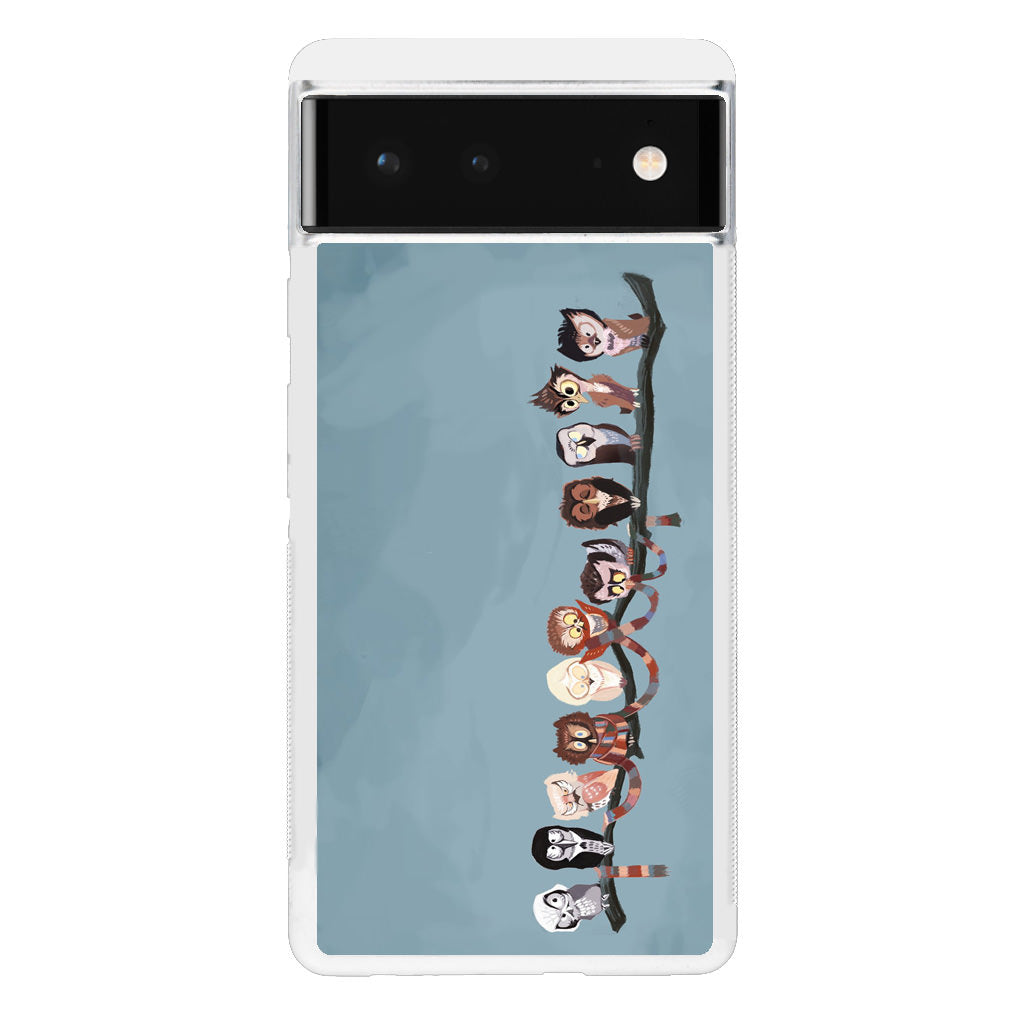 Owls on The Branch Google Pixel 6 Case