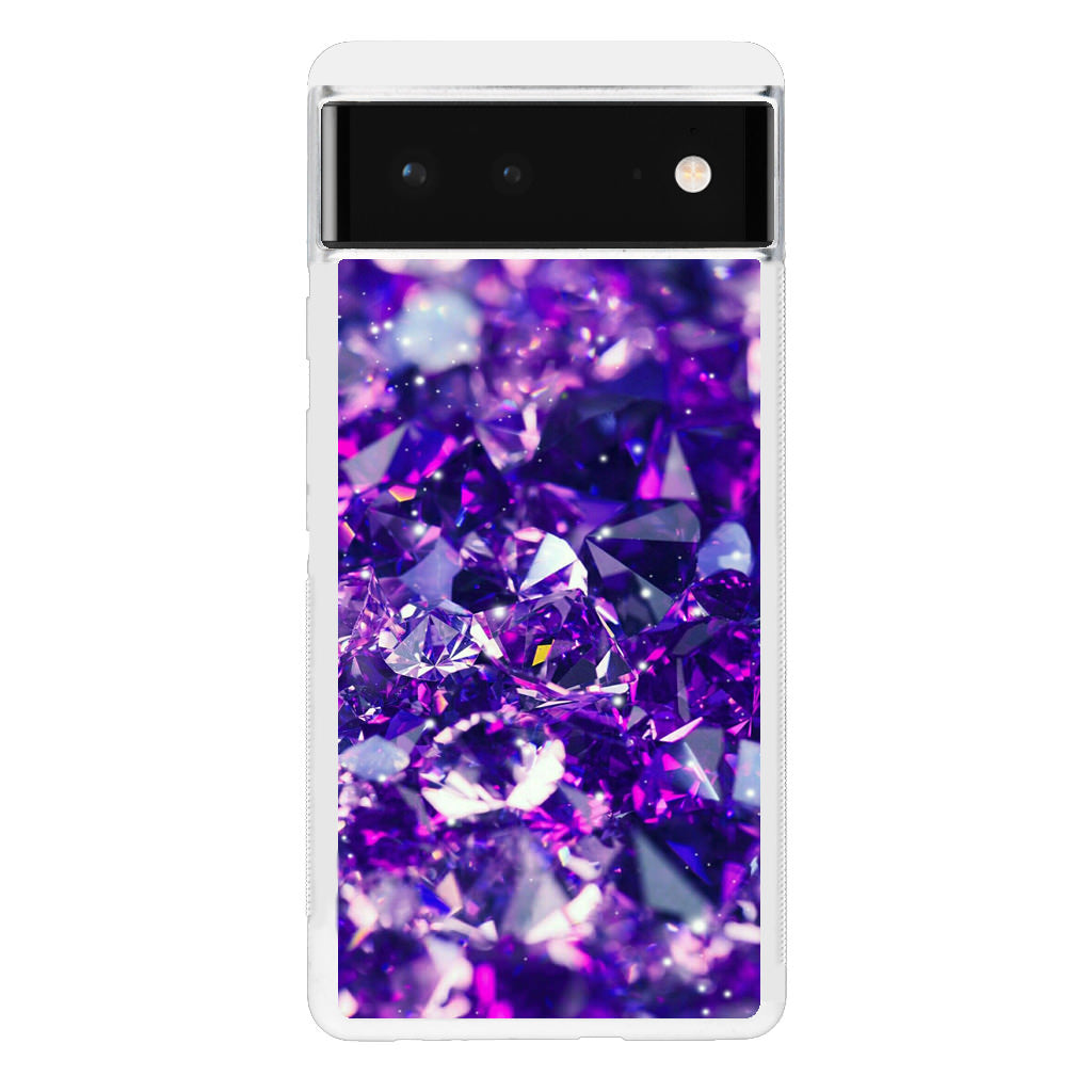 Purple Crystal Google Pixel 6 Case