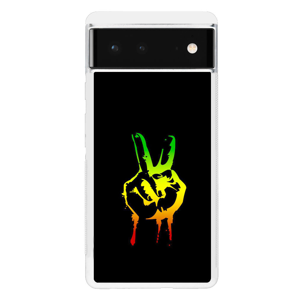 Reggae Peace Google Pixel 6 Case